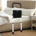 Panta Bed Rails for Elderly Adults Safety, Adjustable Bed Assist Rails for Seniors,Black