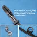 Vacuum Bags for Travel, Professional IP67 Reusable Vacuum Compression Bags for Travel Suitcases and Backpack, Durable Space Saver Bag (Blue,No Pump)