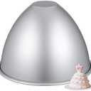 Amosfun Princess Doll Skirt Cake Pan Mold - 8 Inch Non-Stick Baking Molds for Princess Dress Cakes Suitable for Girls Birthdays Celebrations