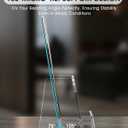 MaxGear 4x9 inch Brochure Holder, 6 Pack Acrylic Display Stand with Business Card Slot, Countertop Literature, Flyer, Trifold, Pamphlet, Booklet Menu Organizer