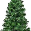 3FT Premium Hinged Artificial Holiday Small Mini Christmas Tree for Tabletop,Home, Office, Indoor and Outdoor Holiday Decoration,Easy Assembly Metal Hinges & Foldable Base (Green)