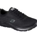 Skechers Men's Flex Advantage Bendon Work Shoe, Black, 11