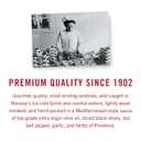 King Oscar Premium Sardines in Extra Virgin Olive Oil, Mediterranean Style, 3.75 Ounce Cans (Pack of 12), Wild Caught Sardines