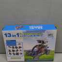 Kidwill 13-in-1 Educational Solar Robot Kit for Kids, STEM Educational Science Toy Solar Power Building Kit Puzzle DIY Assembly Solar Robotic Set for Kids, Teens and Science Lovers, Powered by the Sun