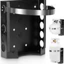 11 lb & 4.25 lb Propane Tank Holder Bracket Kit 9 Inch Cylinder Mounting Bracket with Strap for Truck Bed, Car, RV, Boat, Trailer, OffRoad Vehicle, Outdoor BBQ Grill, Replaces for BKT2286.2