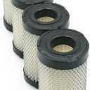 4 Pack 35066 Air Filter Replace for Tecumseh 740019B 740095 Craftsman 33342 63087A Lesco 050128 Fits Tecumseh ECV100 LEV90 LEV100 LEV115 OVRM60 TC300, ECV, LEV115, ECV120, H30, 35 & TVS