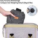 CUBY Swaddle Dog Sling Carrier for Small Dogs, Front Pet Sling Carrier Chest,Hands Free Adjustable Cat Sling Carrier Soft Cotton Reducing Pain Puppy Sling Carrier for Small Pet Up to 10lb (Dark Gray)