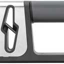 Knife Sharpeners, 2 Stage Best Knife Sharpener, 3-in-1 Quality Kitchen Knives and Scissors Sharpener with Diamond, Ceramic Wheel, Tungsten