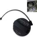 Eratus Pack-1 Car Fuel Tank Cap, Tight Fitting Sealing Cap Replacement 17251-3JA0A 17251-1VZ0D, ABS Waterproof and Heat Resistant Fuel Filler Protective Cover, Compatible with Nissan Infiniti (Black)