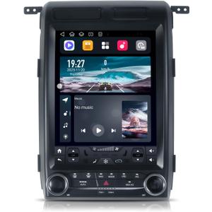 12.1" Car Radio for Ford F150 2009-2014, Wireless CarPlay Android Auto | 8 Core 6GB RAM + 128GB ROM, Android 13 Ford F150 Touch Screen, Build in EQ,DSP,Bluetooth,FM,AM,Backup Camera,SWC,WiFi,GPS