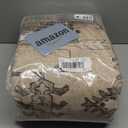 GENIMO Machine Washable 8x10 Area Rugs for Living Room, Non Slip Vintage Rugs, Low Pile Lightweight Chenille Print Rug for Bedroom, Dining Room, Home Office, Oatmeal Gray