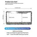 Gray Leopard Print License Plate Frame - Gray Leopard Print License Plate Frames Funny Aluminum Car Holder Universal US-Canada 2 Hole for Women/Men