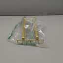 Wine Glass Rack Under Cabinet, Drilling Free No Screw Steamware Holder Under Shelf Metal Wine Glasses Holders 304 Stainless Steel Hanger Storage Organizer Hanging Glass Fit for Bar Kitchen 2 Rows Gold