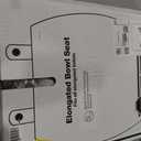 KOHLER Stonewood Quiet-Close, Elongated Toilet Seat Soft Close, Durable Wood, Easy Installation, Universal Fit, Home Essentials, White Finish