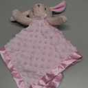 Pro Goleem Loveys for Babies Bunny Security Blanket Baby Girl Gifts Newborn Soft Pink Lovie for Infant and Toddler Snuggle Toy Stuffed Animal, Pink 16 Inch