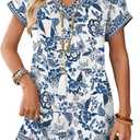 WIHOLL Summer Dresses for Women Casual Tshirt Dress Midi Dresses Fashion Beach Vacation Clothes, XL