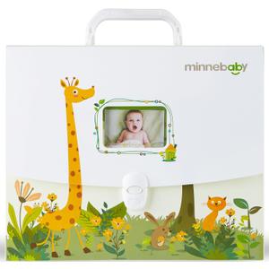 Baby Document Organizer, Baby Briefcase with 9 Folders