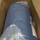 UNIKOME Pinch Pleat Goose Feather Down Comforter - 20% Extra Fill, 108oz, All Season Duvet Insert with 100% Cotton Cover, Cloud-Like Fluffiness (Navy, King,106"X90")