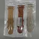 3 Pack Cartoon Engraved Band Compatible with Apple Watch Bands 44mm 45mm 42mm Women,Cute Pattern Strap Soft Silicone Wristbands for iWatch Series 8 7 6 SE 5 4 3 2 1 Ultra