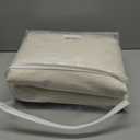 MYSKY HOME Boho Couch Cover Beige Sofa Covers with White Tassel Farmhouse Sofa Slipcover Simple Couch Protector for Dogs Chenille Sectional Couch Covers L Shaped Couch Cushion Covers, 91"x 134"