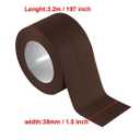 3 Rolls Self-Adhesive Caulk Tape - Waterproof Peel and Stick Sealing Strip (1.5"x10.5 Ft, Brown) for Bathtub, Shower, Sink, Toilet Edge Protector & Kitchen Countertop - No Mess Alternative to Caulking