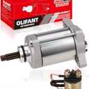 Starter for Honda Rancher 420 2007-2019/Foreman 500 2012-19 Rubicon 500 2015-19 Pioneer 500 2015-2021 31200-HP5-601 31200-HR0-F01