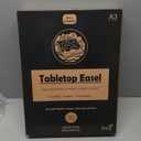 Tabletop Easel for Painting, 16.5"x12" Adjustable Portable Beechwood Drawing Board with Detachable Strap, Art Easel Includes Art Painting Papers, Sketch Papers and Masking Tape, Ideal for Diamond Art