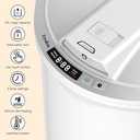Ultra Large Capacity Towel Warmer Bucket, Rapid Heating with Timer, One-Button Digital Display Control, Safety Lock, Gifts for Him & Her, Auto Shut-Off, Fits 2 Large, Blankets, Bathrobes, PJ's