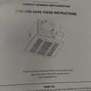 Tech Drive Bathroom Ventilation and Exhaust Fan with Humidity sensor,110CFM 0.8 Sones with 6inch Duct