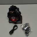 Rechargeable Headlamp 99000 High Lumens, Super Bright LED Head Lamp with Motion Sensor, 12 Modes, IPX7 Waterproof, 125 Adjustable, Zoomable Headlight for Adults, Camping, Cycling, Running (T45)