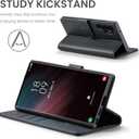 Wallet Case for Samsung Galaxy S26 Ultra 6.9", RFID Blocking Credit Card Holder, PU Leather Folio Flip Kickstand Protective Shockproof Cover for Galaxy S26 Ultra (Black, Samsung Galaxy S26 Ultra)