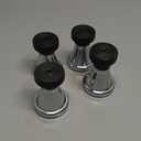 Gisafai 4 Pcs Adjustable Screw Jack Range 2.63" to 3.93" Heavy Duty Screw Machinist Jack Stands with 5 Tons Capacity for Large Milling Drilling Machines Leveling Work Die Processing