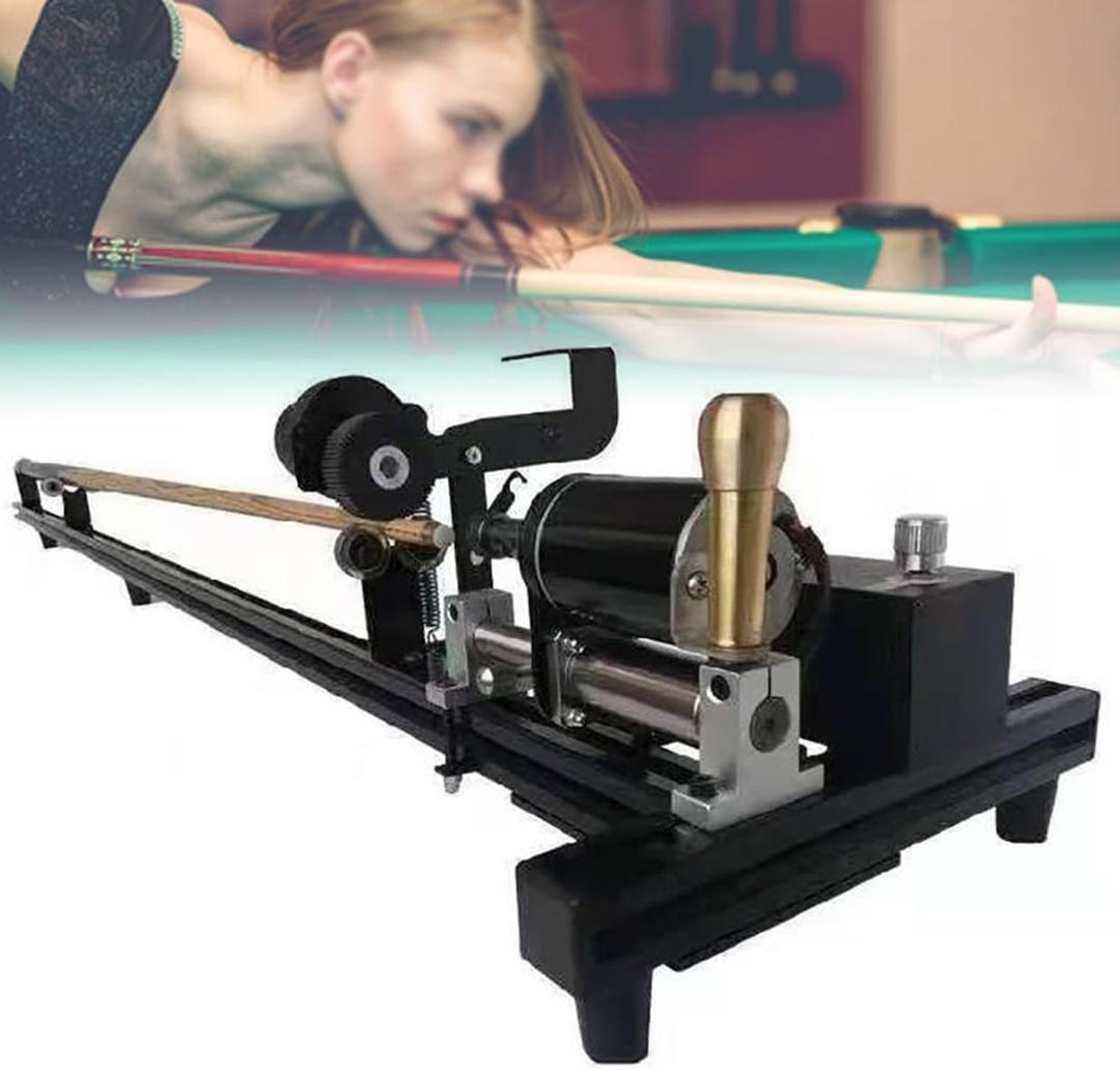 7 in 1 Billiard Cue Stick Repairer, Multifunctional Snooker Cue Repairing Machine, Snooker Cue Tips Clamp Repair Tool, Club Straightening and Leather Replacement