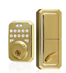 MiLocks Keyless Entry Door Lock with Keypad, Smart Deadbolt for Front Door, LED Backlit, Easy Installation