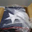 Bradford Large American Flag 15x25 ft Embroidered Stars USA US Flags Outdoor Heavy Duty Nylon Huge US Flags with 5 Brass Grommets