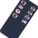 PZL Remote Control Replacement Compatible with Real Flame Electric Fireplace 4199 5950 13051E 13051E-WSTC 4020E 4020E-BNE 4020E-DW 4020E-BLK 7760E 7760E-W 5010E 5010E-W 5010E-GRY 5010E-DW G1200E