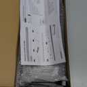 Cabilock 1pc Bathroom Wall Mounted Floating Shelf Wooden Storage Organizer for Shampoo Perfume and Stylish and Easy to Install Bathroom Rack Multi-Functional Design for Home Decor