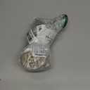 Door Handle Lock Square Interior Three-Bar Spherical 1Pcs(Round Silver)