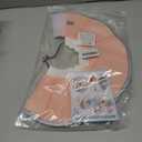 MAXFUT Dog Cone Collar,Soft Cone for Dogs to Stop Licking After Surgery,Non Inflatable Dog Donut Cone (Pink, M) (Pink, M)