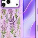 Magnetic for iPhone 17 Pro Case (2025), [Military Grade Drop Protection] [Compatible with MagSafe] Shockproof Slim Translucent Matte Anti-Slip Women Girls Men Phone Cover, Light Purple