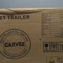 Dog Bike Trailer, 88LBS Pet Stroller Cart Bicycle Carrier with Quick-Release Wheels, Collapsible Dog Bicycle Trailer with Bike Coupler, Non-Slip Mat & Safety Flag Washable Non-Slip Lining (Orange)