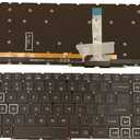 Laptop Replacement US Layout RGB Colorful Backlight Keyboard for Acer Nitro 5 AN515-57 AN515-45 Predator Helios 300 PH315-54 PH317-51 LG05P-N10BR LG05P-N12B3 LG05P-N12B3L