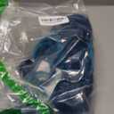 ONEUSTAR Blue Wig with Bangs Short Wavy Bob Wig Teal Wig Synthetic Cosplay Wig for Halloween Costume Party Fancy Dress Colored Wigs 14 Inches