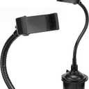 CHARGEWORX 10" Neck Universal Cup Holder Car Mount, Cup Holder Phone Mount, Phone Cup Holder for Car, Cell Phone Cup Holder, 360 Rotation Cup Holder Phone Mount for Car, Fits 2.5"-3.75" Cupholders