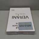 Verani Baseball Card Display Case - Sports Card Display Frame - Holds Sport Cards with UV Protection Clear View Lockable Wall Cabinet for Football Basketball Hockey Trading Card Black (Small-Vertical-Black)