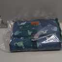 Portable Changing Pad for Baby, Travel Diaper Changing Pad for Newborn, Large Waterproof Baby Changing Mat, Foldable & Detachable Diaper Changing Station with Baby Wipes Pockets, Baby Stuff by Pillani (Blue Dinosaur)