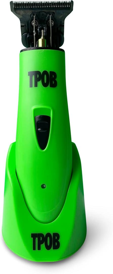 TPOB Ghost X Beard Trimmer Hair Clippers for Men, Professional Hair T-Blade Trimmer Cordless Rechargeable Edgers Clippers Electric Beard Shaver (Ghost X Slime)