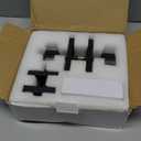 goldenwarm Black Exterior Door Knob with Deadbolt, Square Keyed Alike Matte Black Exterior Door Lock Set with Deadbolt, Heavy Duty Front Entry Door Locksets with Deadbolt(1 Pack)