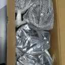 7.8 cu ft Extra Large Wagons Carts Foldable with 360lbs Weight Capacity Heavy Duty Beach Wagon with Big Wheels for Sand All Terrain Collapsible Folding Utility for Camping, Garden, Sports, Shopping (Black)