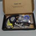 Digital Tire Pressure Gauge with Inflator -200 PSI, Heavy Duty Air Chuck & Compressor Attachments for Car, Truck & SUV